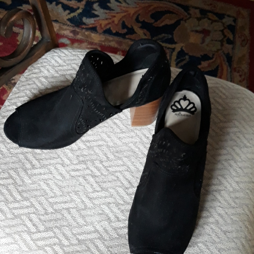 Open Toe Boots